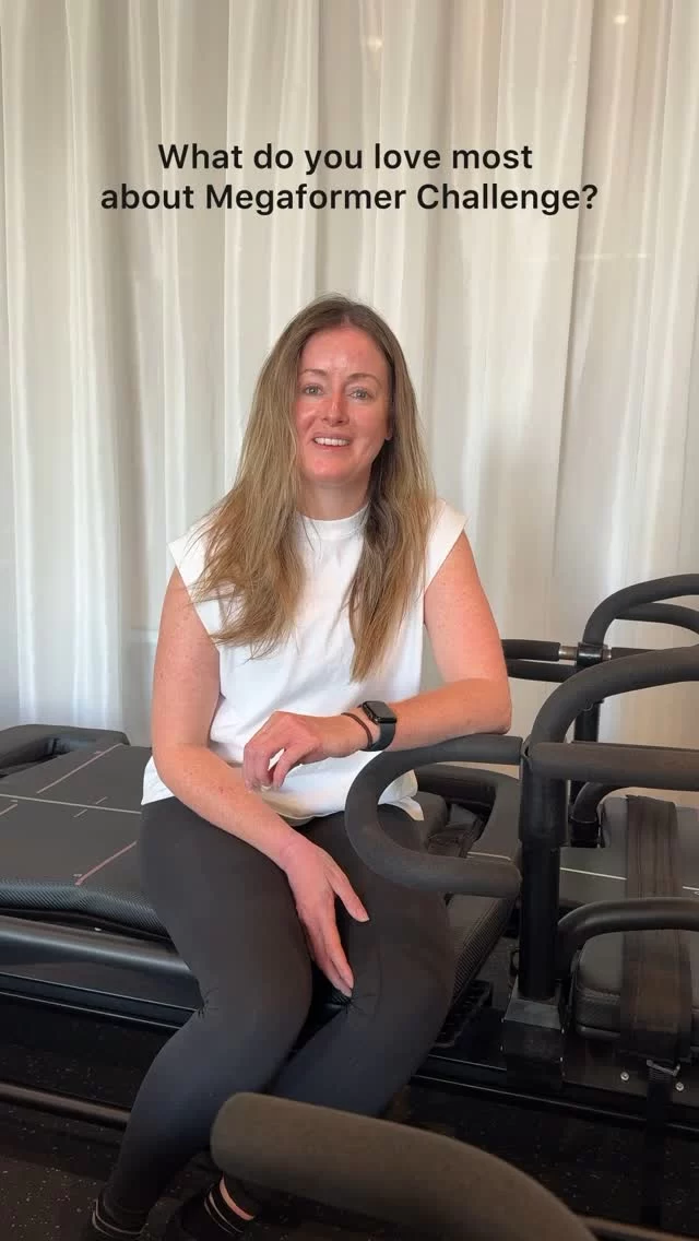 Each year our member Sophie Black levels up during May. Finishing her 15 classes in 30 days feeling more energised and stronger. 

This will be her 10th Megaformer Challenge! We grabbed Sophie straight after class yesterday to chat about her goals,  results and hot tips.