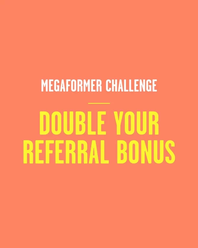 We’re less than a week out from our biggest Megaformer Challenge ever – and we’re doubling down to fill the last few spots! 💪 

From now until May 1, refer a friend and you’ll score: 

✅ 2 FREE class credits with our Refer and Earn program 
✅ 2x the entries into the Megaformer Challenge prize pool 

It’s a win-win: 
Your friend gets started at LA Fit 💥 
You get extra classes and double the shot at our Rottnest Island experience! 💙 

Just share your unique referral link via the LA Fit app, or head to lafitstudio.com.au/refer-a-friend for all the details.